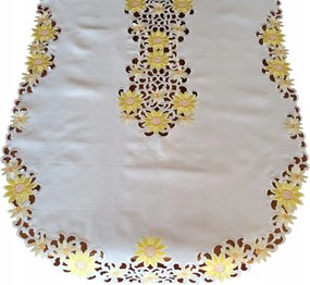 Asztali Futófelület 90x150 Dekoratív Virágok