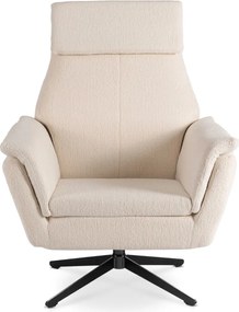 Fotel Wypoczynkowy Obrotowy TERRY Beżowy