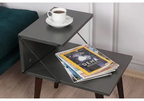 Éjjeliszekrény CROSS 55x50 cm antracit