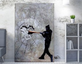 WY45 Banksy vászonkép, 50 x 70 cm
