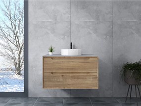 Genova || Sonoma fürdőszoba szekrény 70 cm