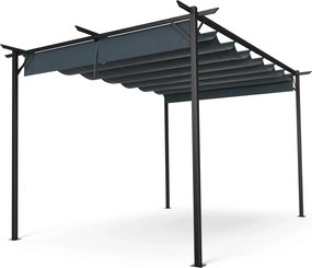 Blumfeldt Pantheon Robust Pergola, 3x4 m időjárásálló porszórt acél