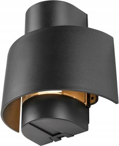 Big White Slv Photoni Cyl fali lámpa, felületre szerelhető, hengeres,