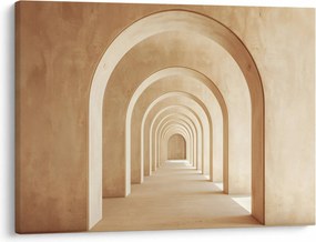 Kép - Bézs átjáró (70x50 cm)