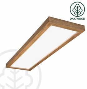 Brilagi - LED fürdőszobai lámpa WOODY FRAME LED/50W/230V 120x30 cm IP44 tölgy