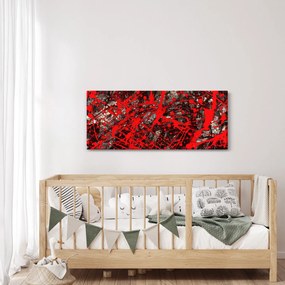 Kép - kifejező absztrakciók (120x50 cm)