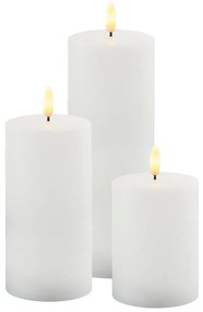 Kültéri LED gyertya szett 3 db-os (magasság 20 cm) Sille – Sirius