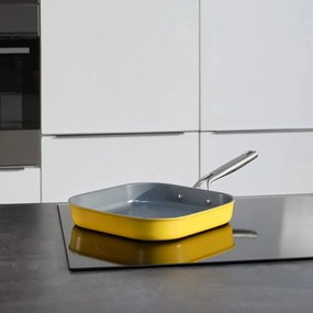 Grill serpenyő kerámia felülettel ø 28 cm Meda 3.0 – FABINI