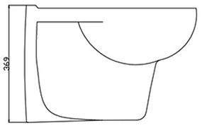 Roya fali WC ülőkével