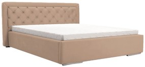 Mantire ágyrácsos ágy, világosbarna (160 cm)