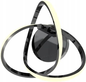 Fekete design fali lĂĄmpa Led 14W Indigo Zuma Line