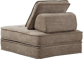 CALMERO kinyitható, multifunkciós kanapé – világosbarna