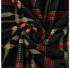 Mikroplüss lepedő GLENMOORE 200x200 cm zöld