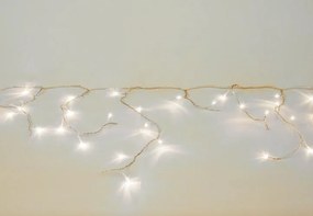 NEXOS Karácsonyi fényfüggöny 7,8 m 400 LED meleg fehér