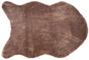Celine műszőrme, barna, 60 x 90 cm
