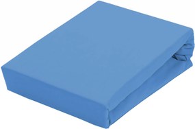 Aga lepedő Jersey 90x200 cm Lepedő színe: Világoskék