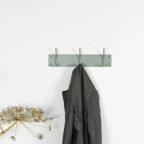 Zöld-szürke fém fali fogas Fusion – Spinder Design