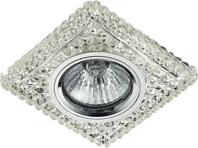 Prezent ELEGANT DOUBLE LIGHT 71096 Beépíthető spotlámpa 1x50W/GU10|1x3W/LED 380lm IP20