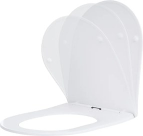 Gamma Magro, WC ülőke 438x361mm duroplasztból, lassan záródó, fehér, GMA-MAGRO