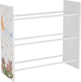 Rendszerező/Polcállvány játékokra, többszínű/mintás, DARLING TYP 3