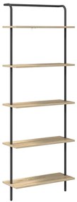 Könyvespolc sonoma tölgy 60 x 24 x 168 cm Faanyag