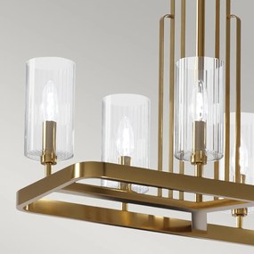 Quintiesse KIMROSE QN-KIMROSE10-BNB Függőlámpa 10x40W/E14