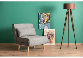 Világosszürke fotel Folde – Artie