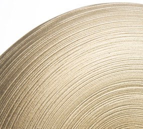 Orion Üveg tálaló tál Golden, átmérő 21 cm, 21 cm átmérőjű