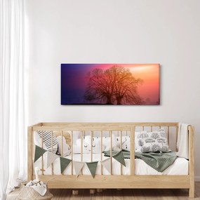 Fák a ködben (120x50 cm)