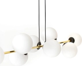 Emibig modern függeszték gravity fehér fekete arany emi1241/8