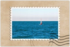 Poszterek 90x60 Windsurfer trieste tenger