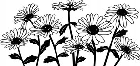 Fali dekoráció Kép Margaréta minta