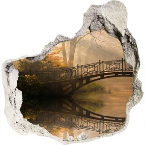 3d-s lyukat fali matrica Régi híd ősszel nd-p-44630410