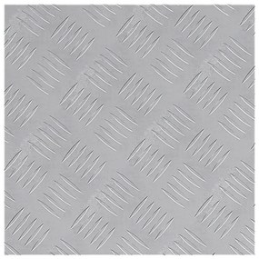 Alumínium Kockás Lemezek 4 db Csúszásmentes 40x40 cm