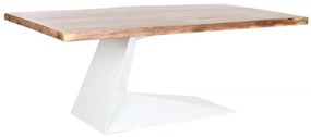 FLASH modern akác étkezőasztal - 200cm - fehér