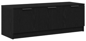 TV Szekrény Fekete Tölgy 102x35x36,5 cm Műgyanta