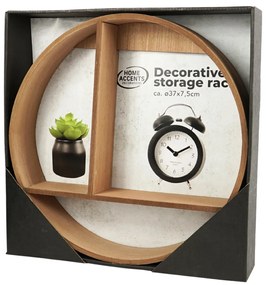 Fali dekoratív polc ACCENTS 37 cm - több színben Szín: Világosbarna