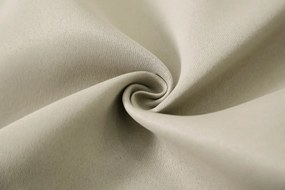 Závěs OXFORD 140x250 cm, világos bézs Felfüggesztés: Hullámos sínszalag