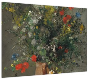 Kép - Auguste Renoir,  Flowers in a Vase, reprodukciók (70x50 cm)