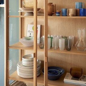 Natúr színű tölgyfa tálalószekrény 100x140 cm Panorama – Hübsch