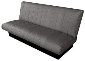 Click-Clack Felicity Kihúzható kanapé, 195x75x90 cm, térolóládával, textil huzat, sötétszürke