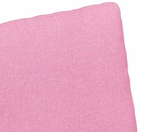 Étkező Székek 2 pcs Rózsaszín 57 x 67 x 98 cm szövet
