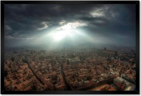 Poszterek keretben 60x40 Városi táj Kilátás