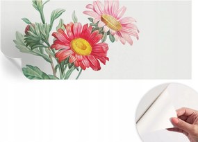 Divatos öntapadós fali tapéta Furnér Finom virágok 250x104 cm