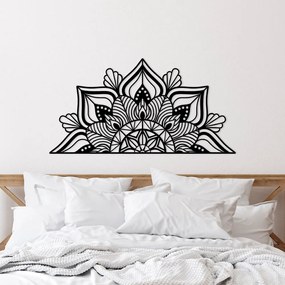 Fém fali dekoráció 118x59 cm Mandala – Wallity