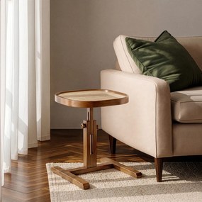 Opus Kare 42 - Walnut, Travertine
