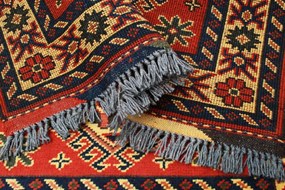 Afgán szőnyeg barna Kargai 61x89 kézi csomozású keleti szőnyeg