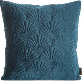 Dekoratív párnahuzat RIA2 45x45 sötét türkizkék