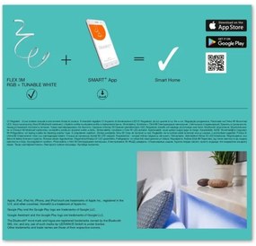 Ledvance - LED RGB Szabályozható szalag SMART+ FLEX 3m LED/12W/230V BT