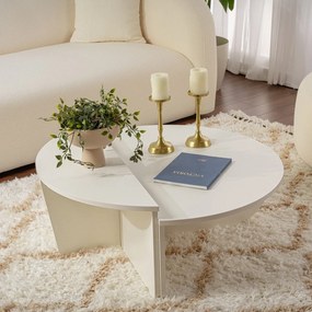 Orion Wood White dohányzóasztal